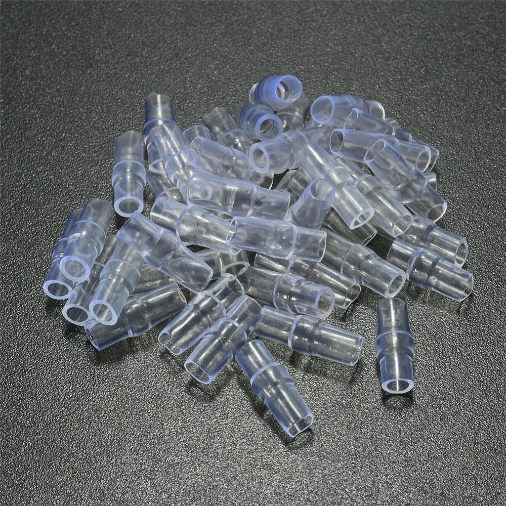 280pcs Female Male Double Bullet Connector 4.0mm Wire Terminal Insulating Sleeve