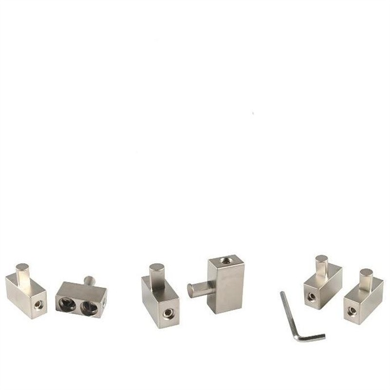 0GA2X0GA/0GA Wiring Hole Car Audio Terminal For Car Audio Modification Silver