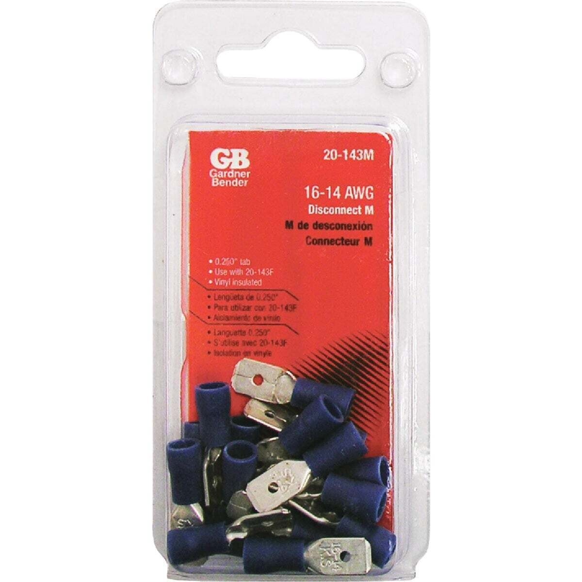 Gardner Bender 20-143m 16-14 AWG 18pcs Disconnect M