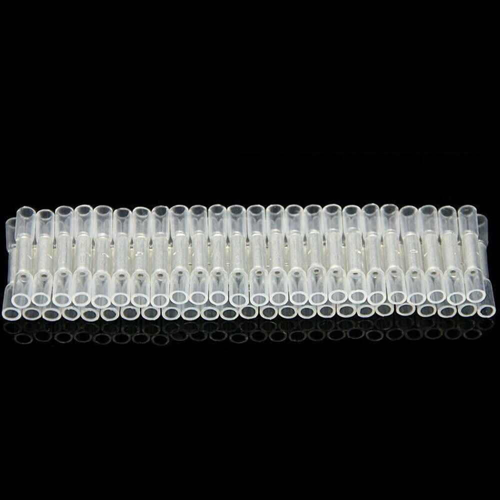 500PCS 26-24AWG Heat Shrink Wire Butt Connector Waterproof Crimp Splice Terminal