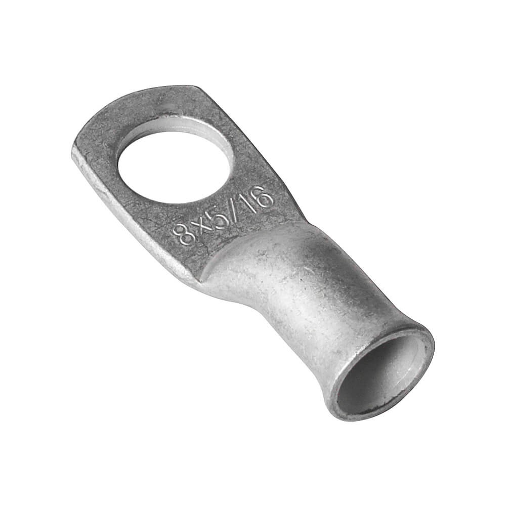 10pcs Marine Grade Tinned Copper Ends Heavy Duty Cable Wire Lugs 8AWG 5/16″ Ring