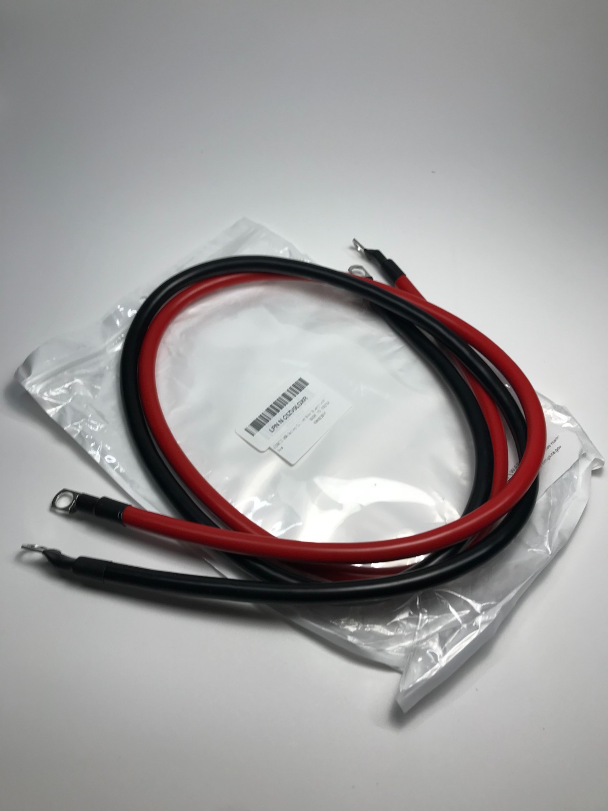 4 AWG Battery Cable Set 3/8- 48 Inch Copper Power Inverter Cables with Terminals
