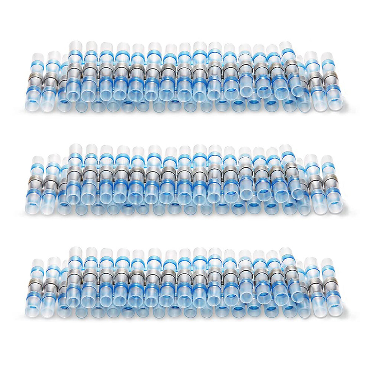 300 Solder Seal Sleeve Heat Shrink Butt Wire Connectors Terminals Waterproof KIT