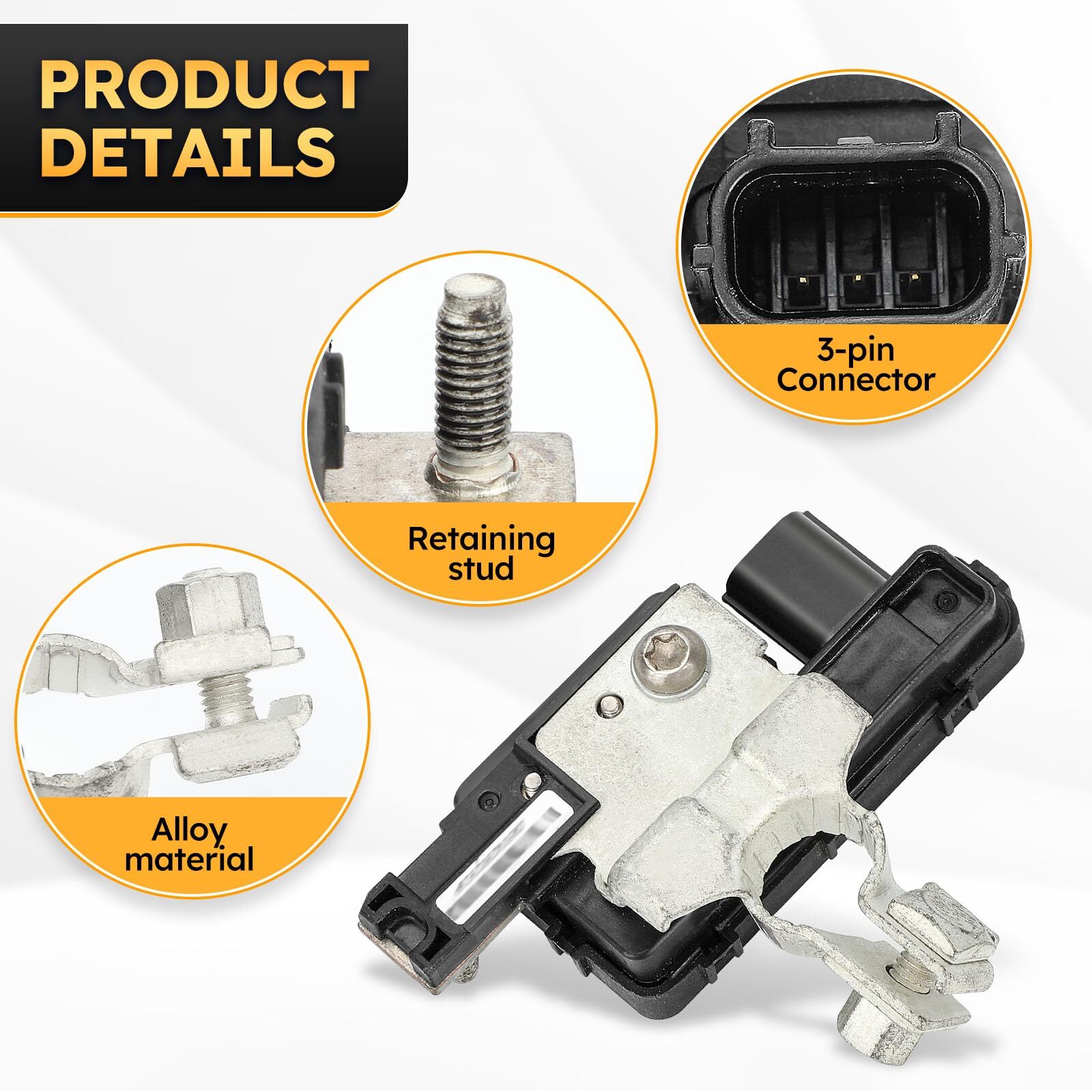 38920-T2A-A04 Car Battery Sensor Battery Terminal with Pigtail Connector