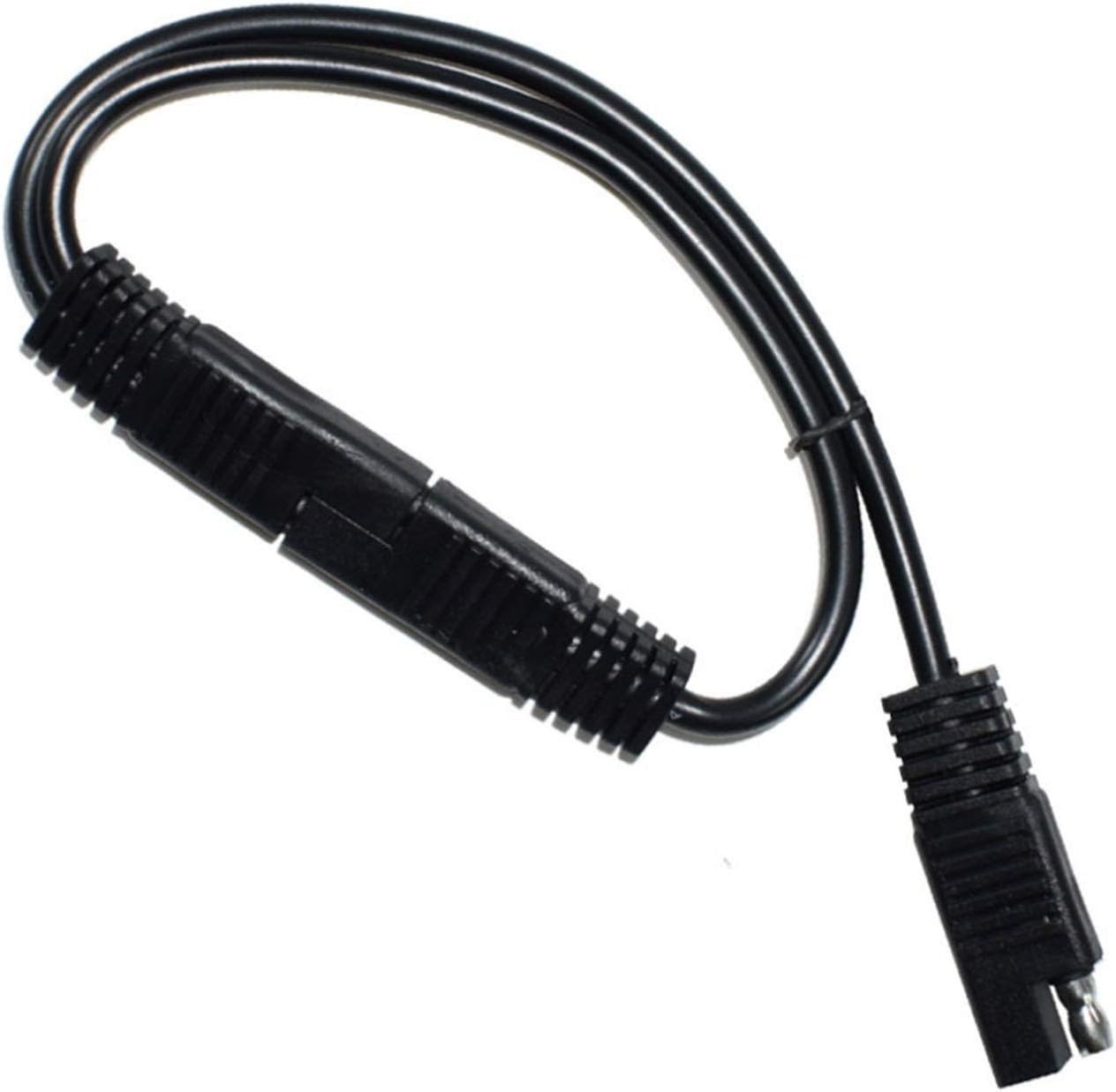 18AWG SAE DC Power Y Splitter Cable 1 to 2 Extension for Solar Charger