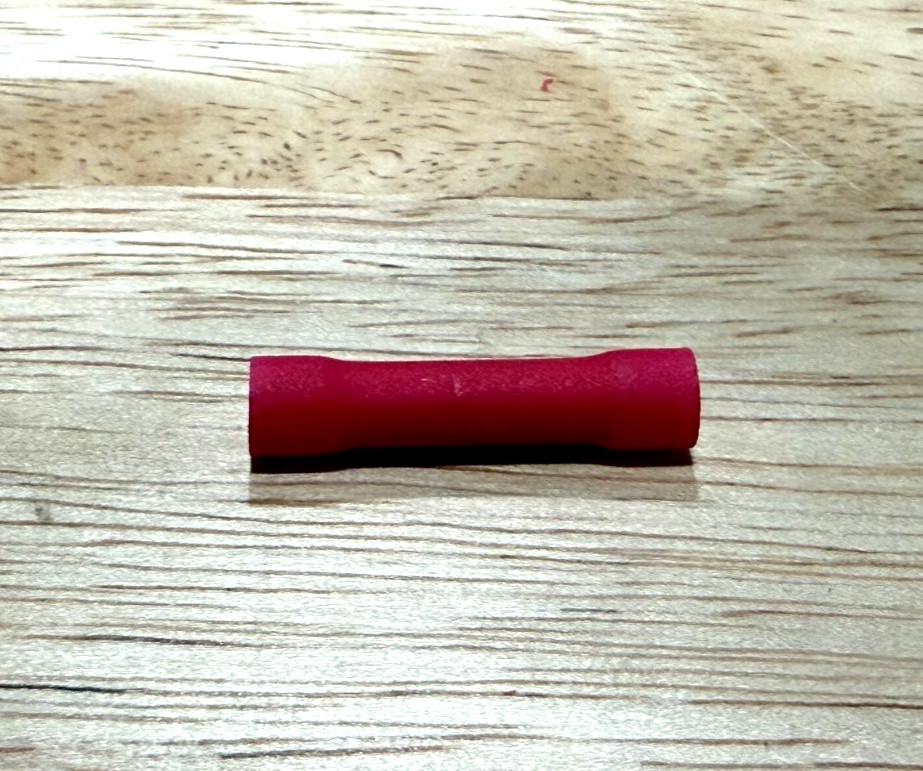270ct HKS INSULATED BUTT SPLICES RED, 22-16 AWG,