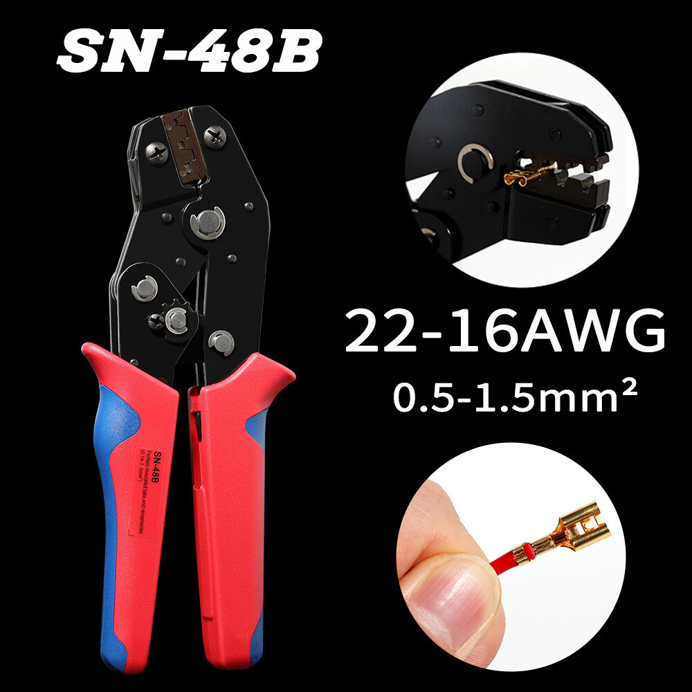 540X Assorted Insulated Crimp Spade Terminals Electrical Wire Connector Kit Set