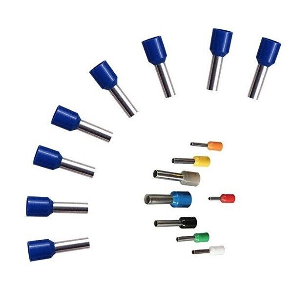 800Pcs Electrical Wire Connectors Cord Pin End Bootlace Ferrule Crimp Terminals