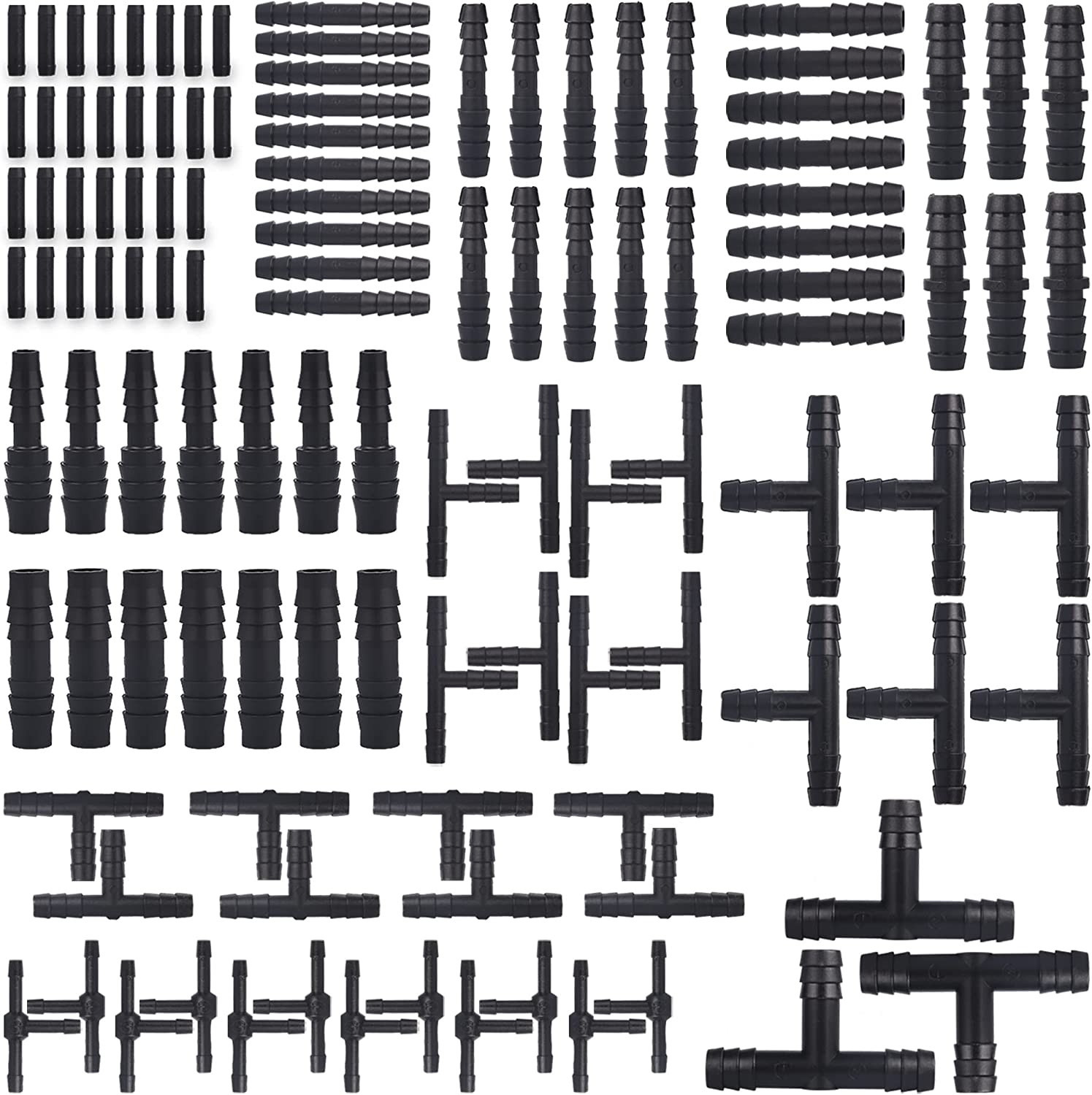 Heat Resistant Vacuum Connectors – 115 PCS Assortment for Automotive Repair