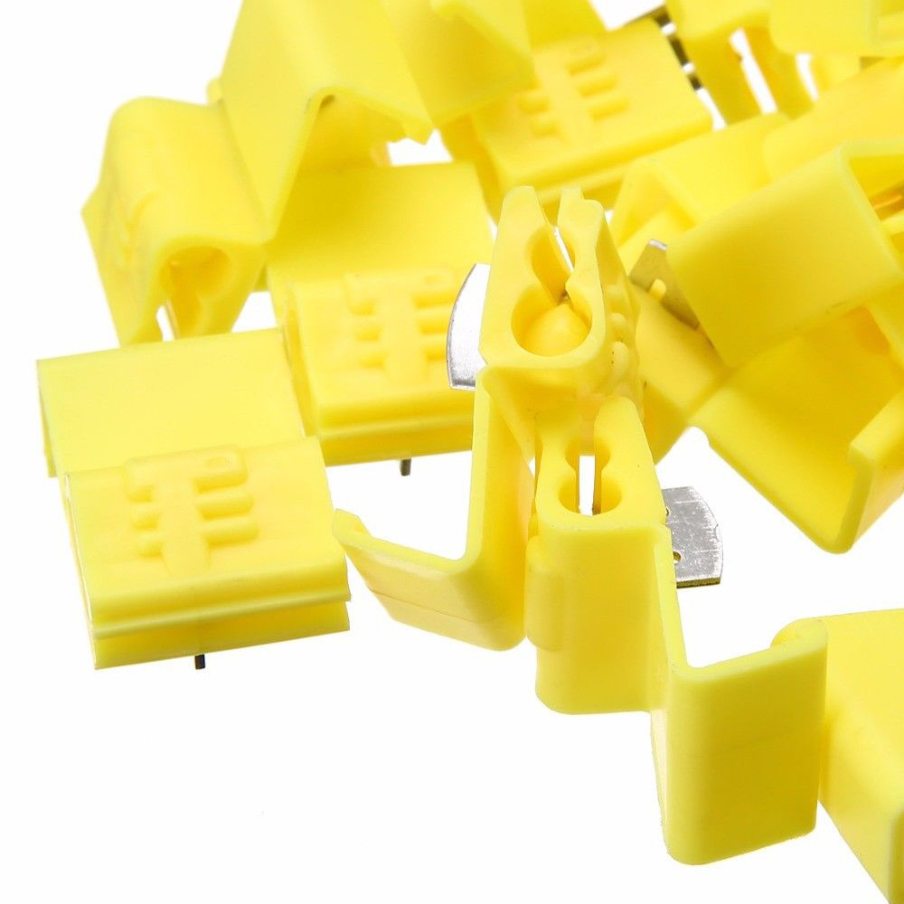 150pc T-Taps Electric Wire Cable Crimp Connectors Quick Splice Terminals Kit