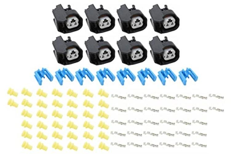 LS EV6 LS3 Injector Wire Connector Component Kit with Terminals and Seals