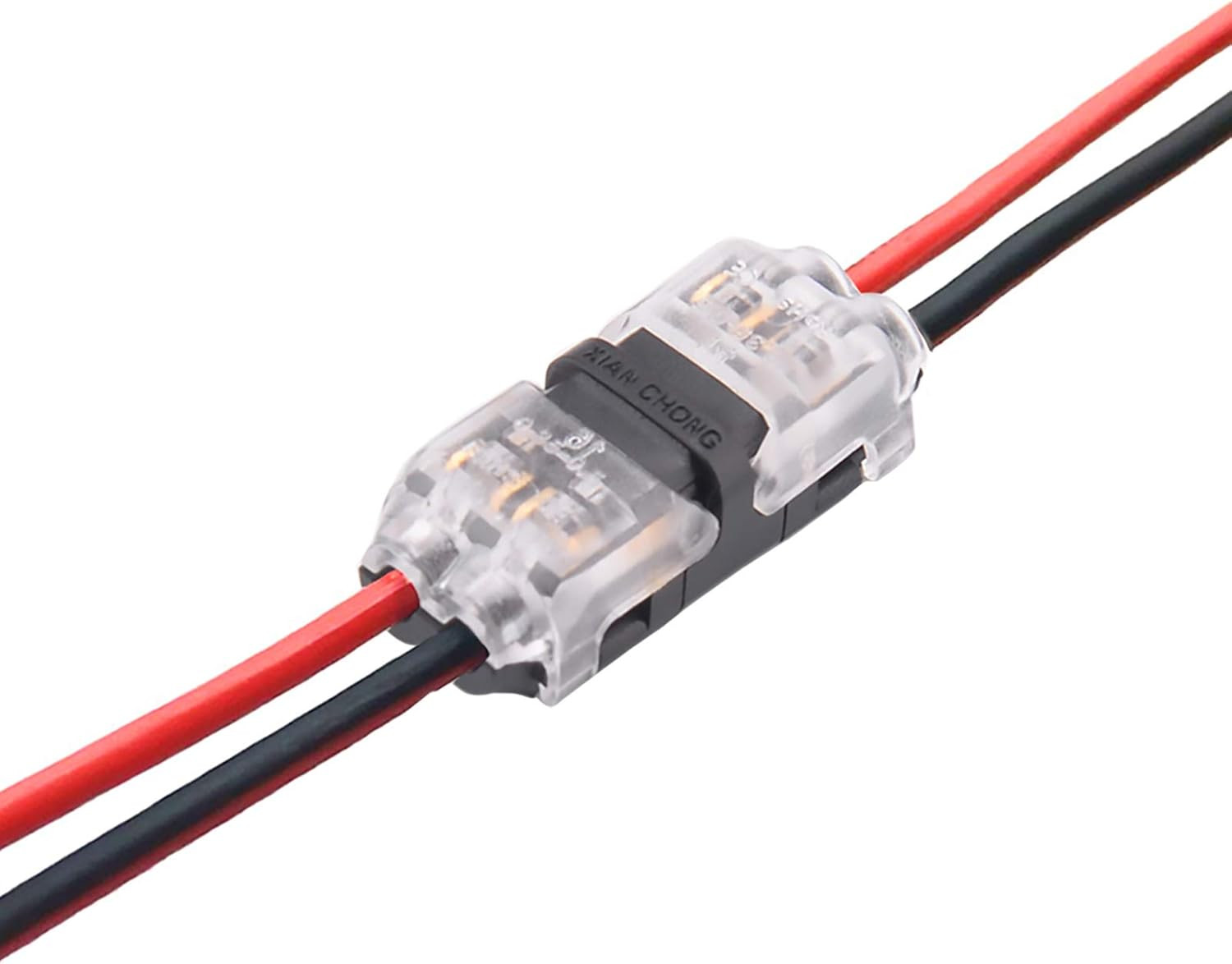 Low Voltage Wire Connectors, Quick Solderless Wire Splice Connector, 2 Way Small