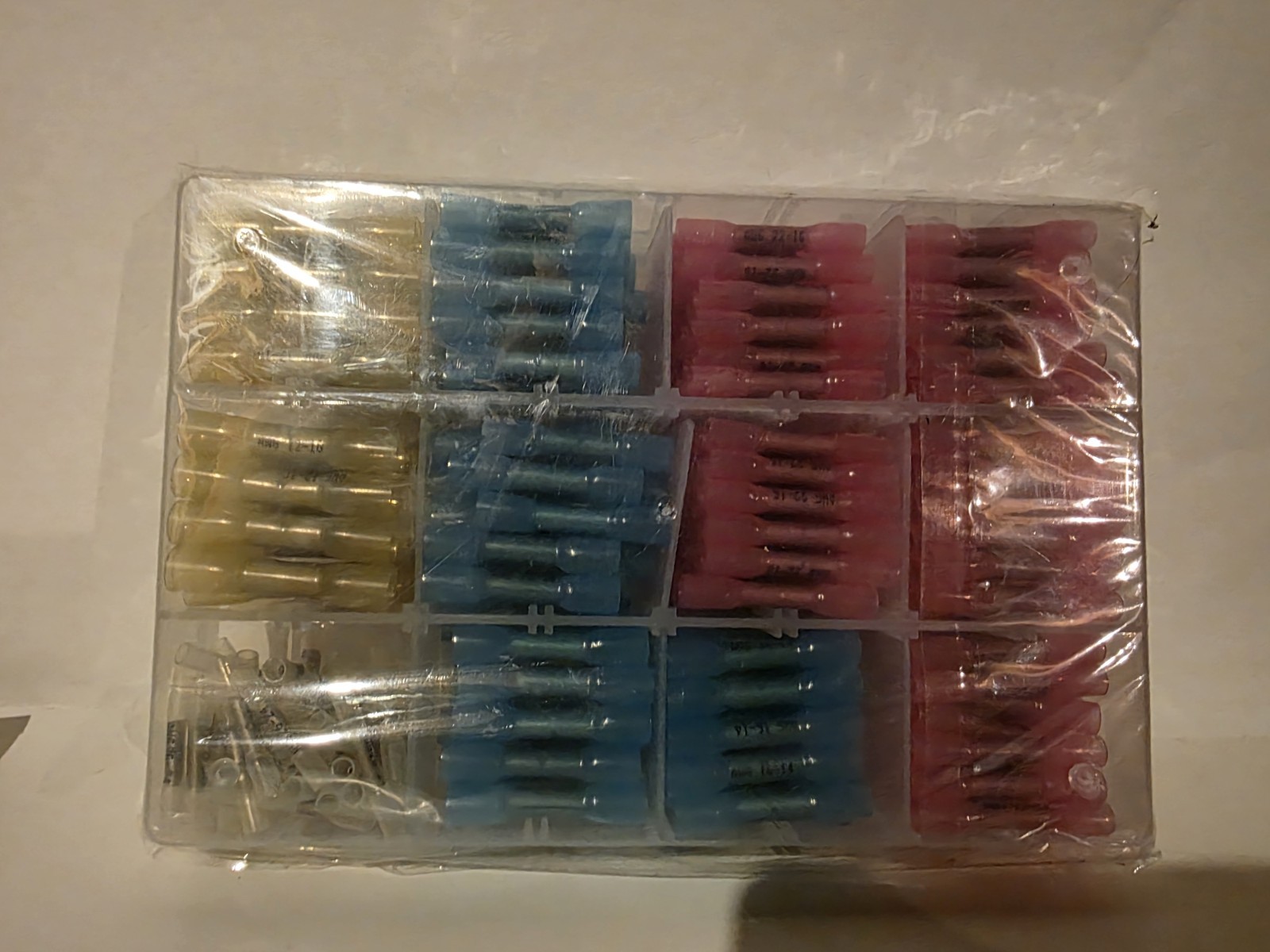 Haisstronica 330PC Heat Shrink Butt Connectors Marine Electrical Crimp Terminals