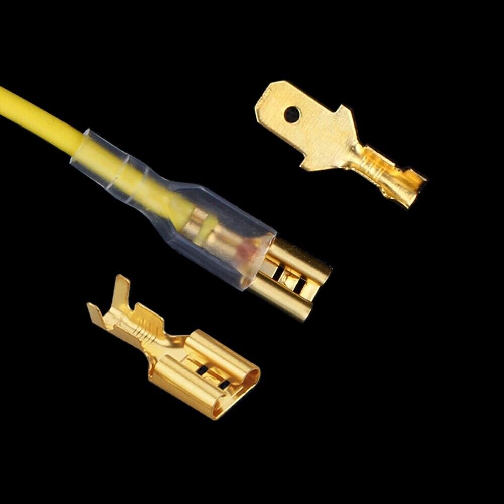 450PCS 2.8/4.8/6.3mm Male Female Spade Crimp Terminals Electrical Connectors Set