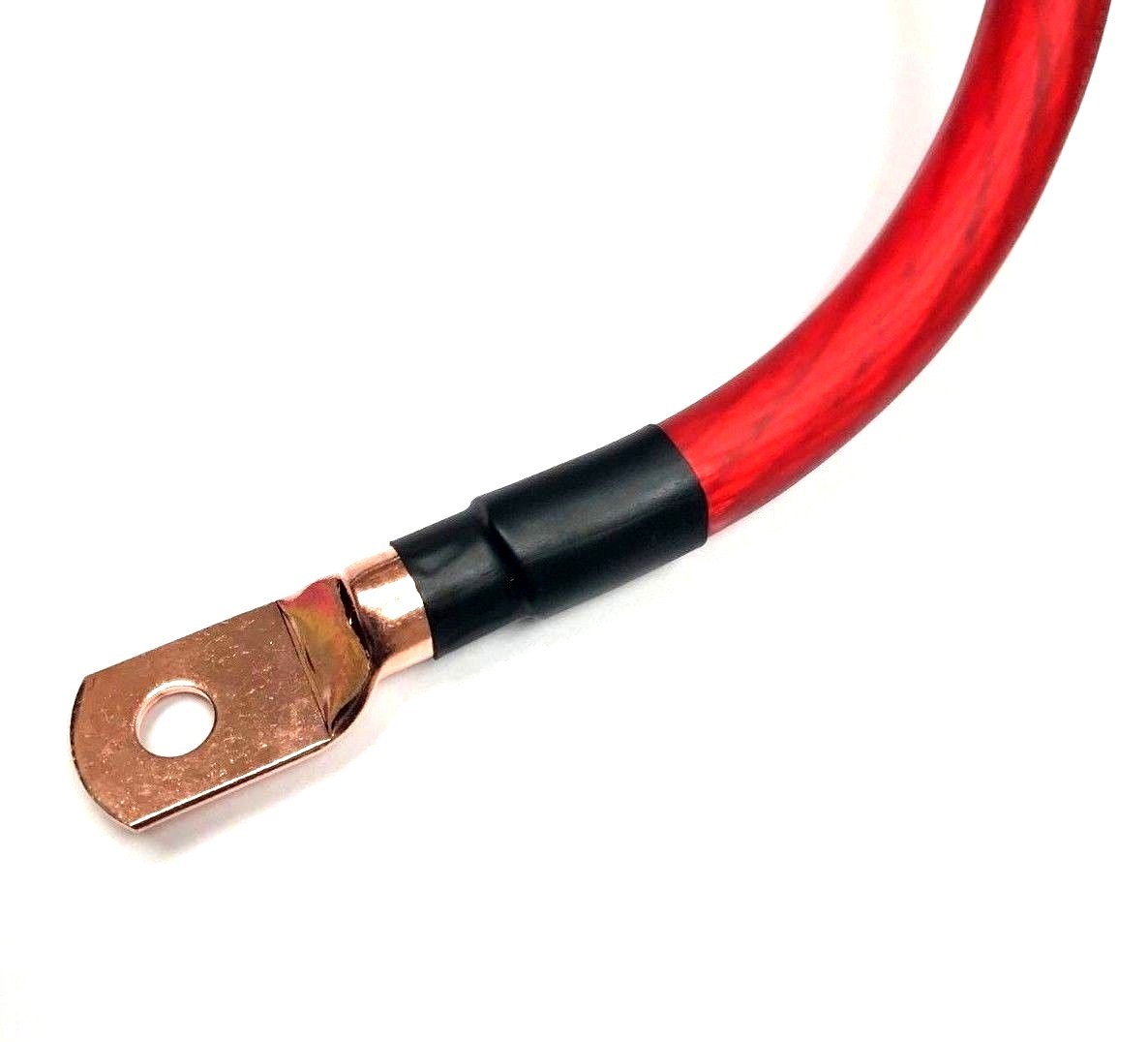 1/0 GAUGE COPPER 5/16″ RING 10 PACK CRIMP TERMINAL CONNECTOR AWG W/ HEATSHRINK