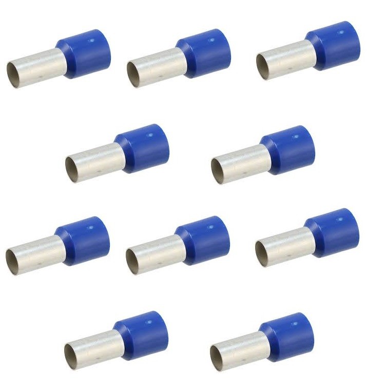 10pcs 8 Gauge Wire Ferrule Amplifier Ferrules 8 AWG Tin Copper Amp