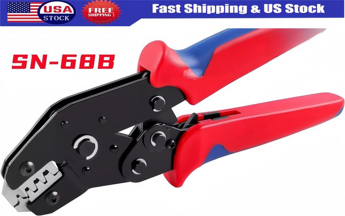 SN-68B Crimping Plier Crimper Tool 0.25-1.5mm² for Dupont,TE,JST,Molex Terminal