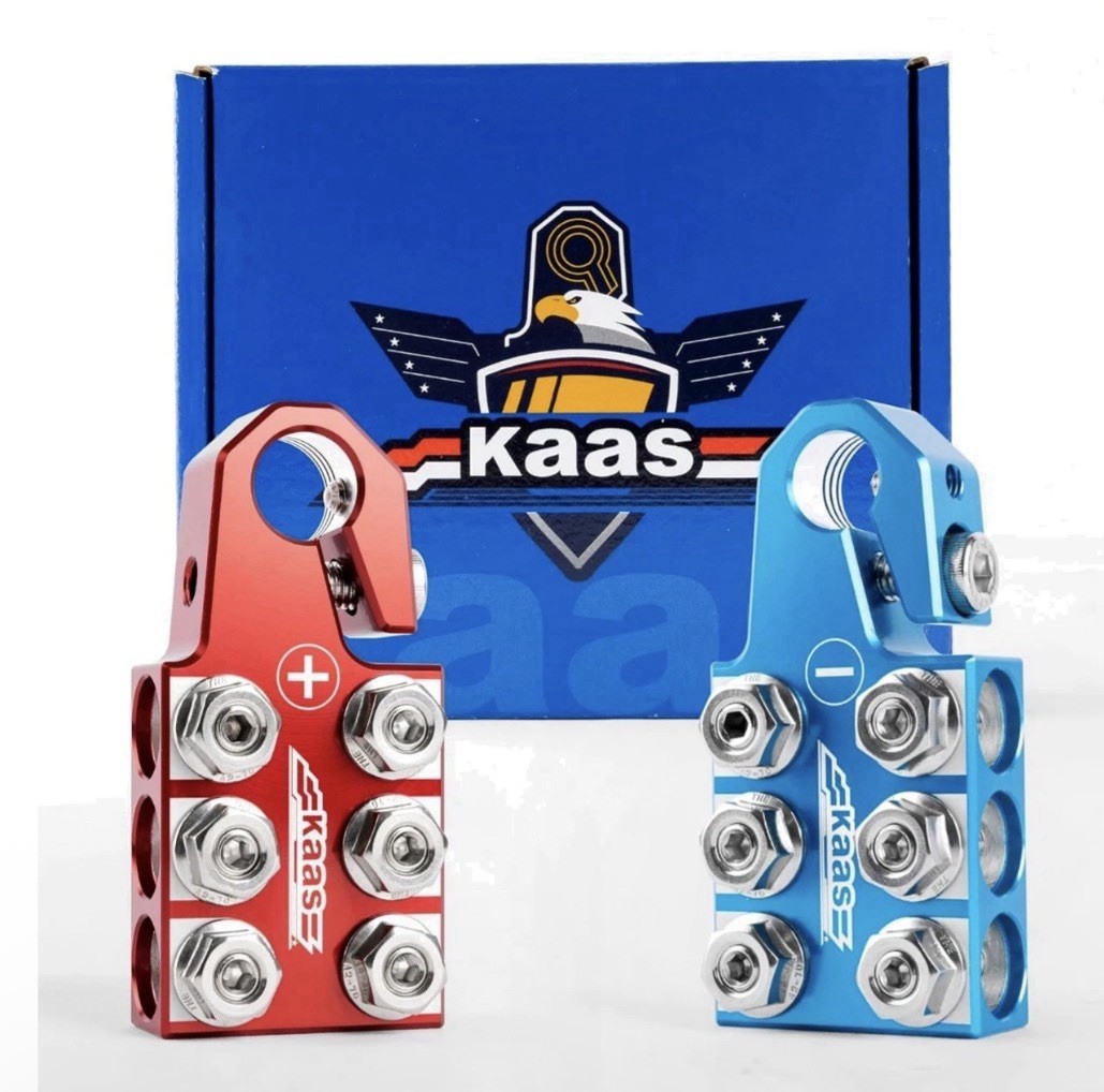 KAAS Modular Heavy-Duty Battery Terminal 8 AWG to 4/0 AWG