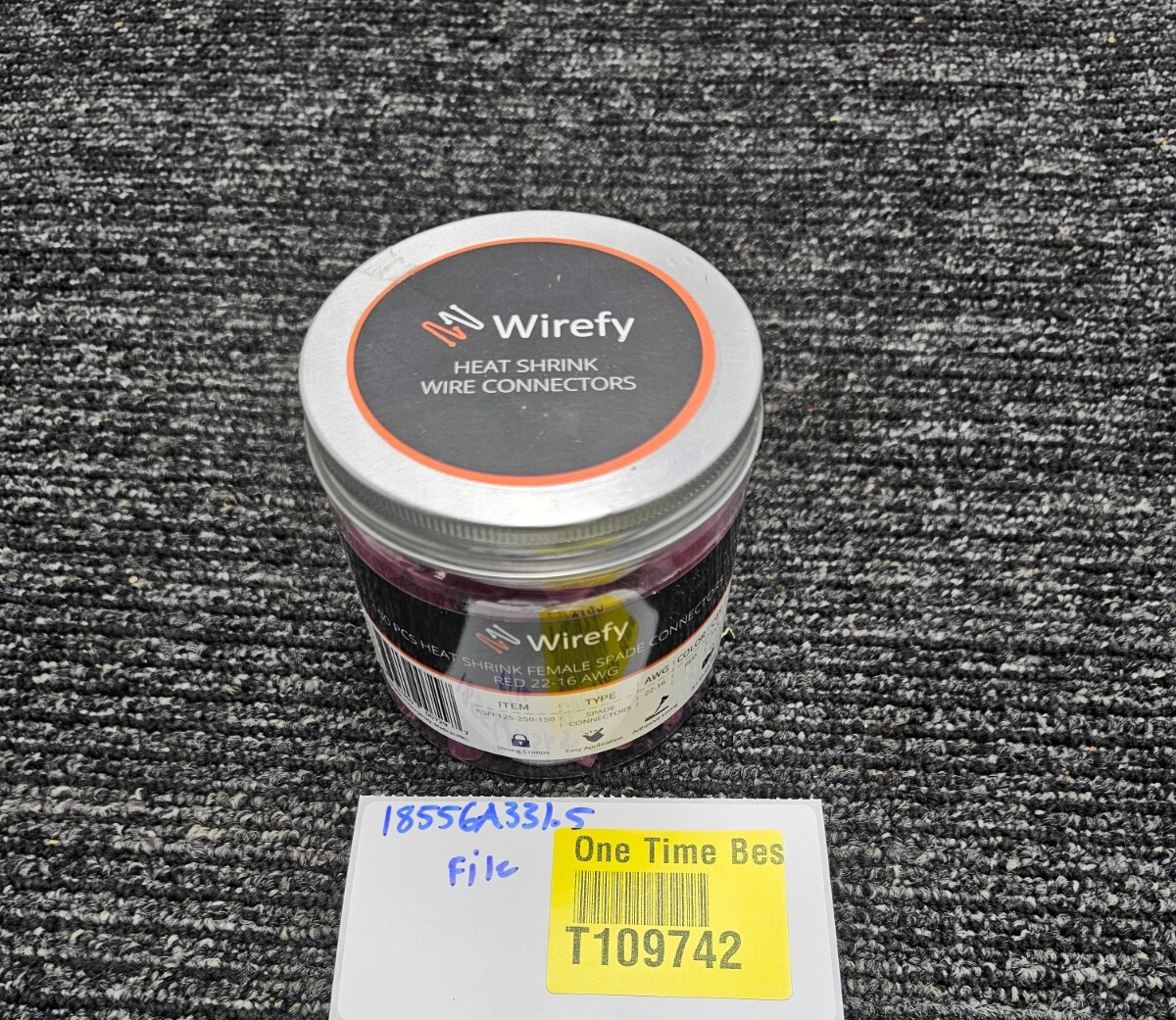 (300 Pieces) Wirefy Female Spade Connectors – Heat Shrink Spade Connectors