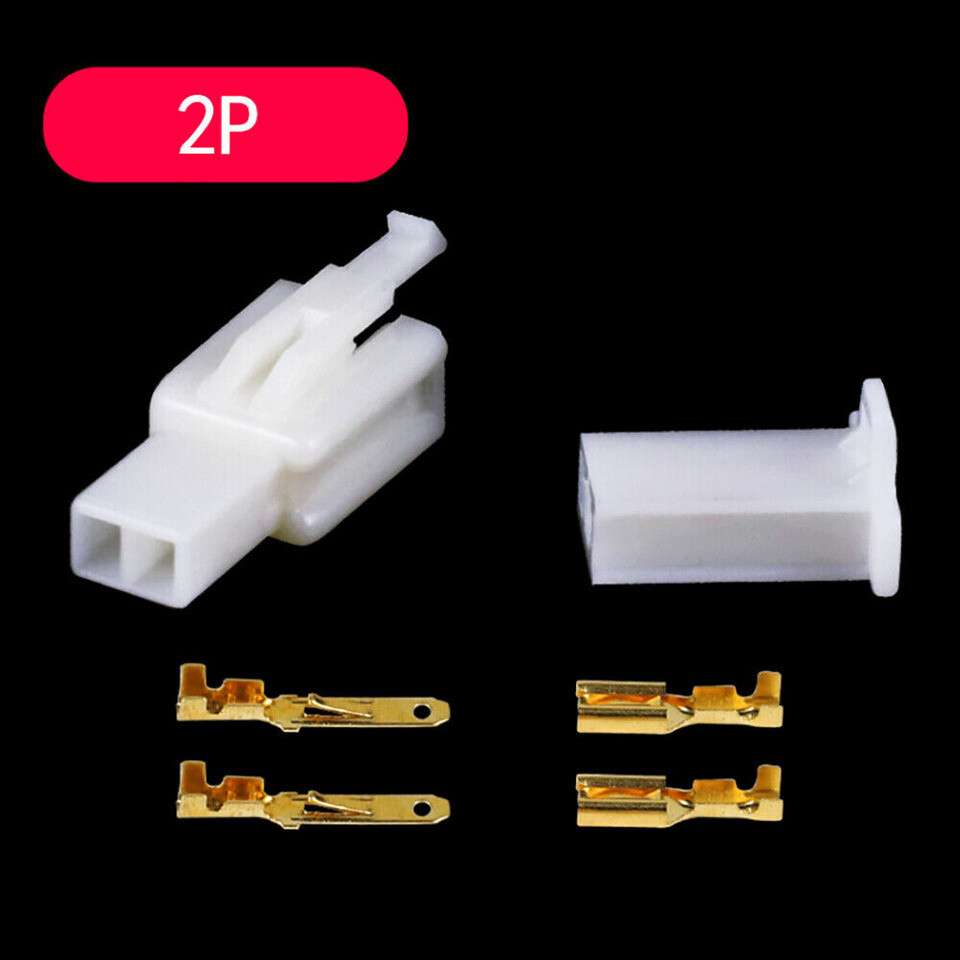 5 Set /10 Set 2.8mm 2/3/4/6 Car Electrical Pin Wire Connectors Plug Terminals