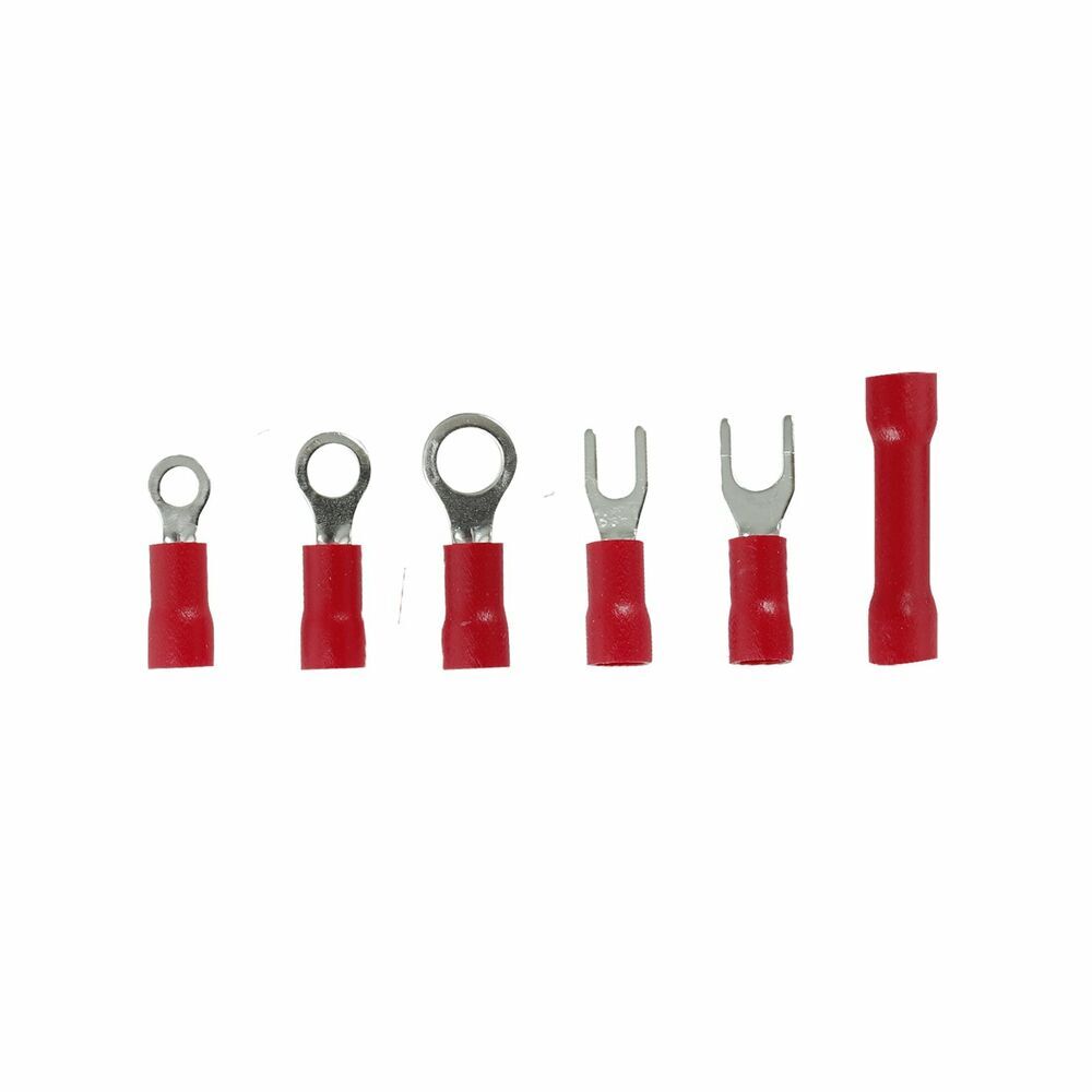 1200pcs Assorted Insulated Electrical Wire Terminals Crimp Connectors Spade Kit