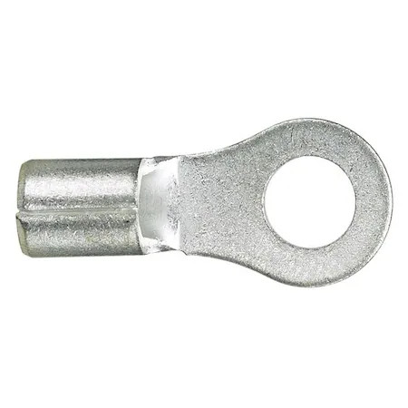 Panduit P14-10R-M Ring Terminal, #10 Stud Size, 14 Awg, 2, 000 V, Bare