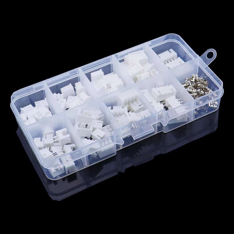 230pcs 2/3/4/5Pin JST-2.54mm Terminal Wire Connector Cable Plug Kit set
