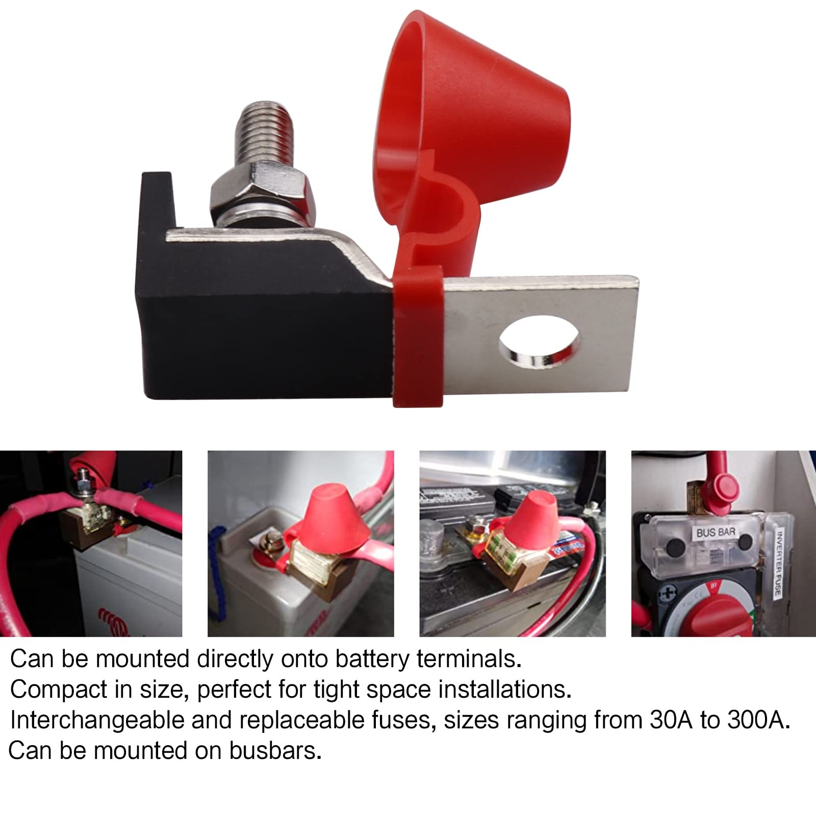 275A Battery Fuse With MRBF Terminal Fuse Block For Car Marine Single Stud