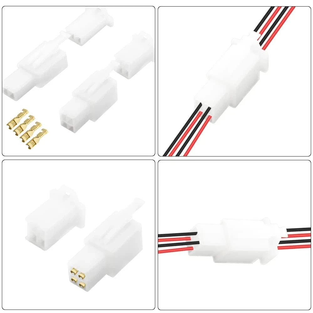 580 PCS Automotive Electrical Wire Connectors Pin Header Crimp Wi