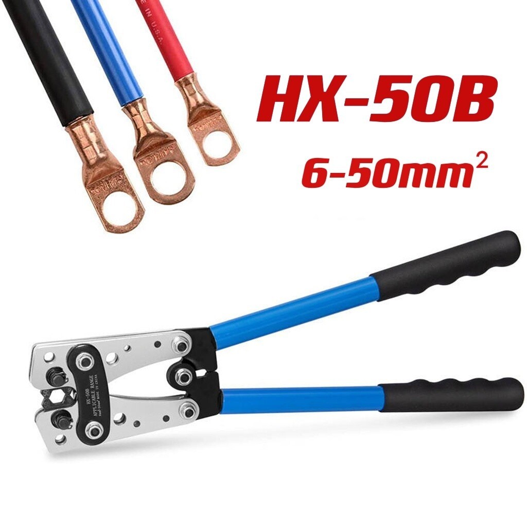 140PCS Copper Wire Ring Terminal Lug Bare SC Battery Welding Crimp Connector Set