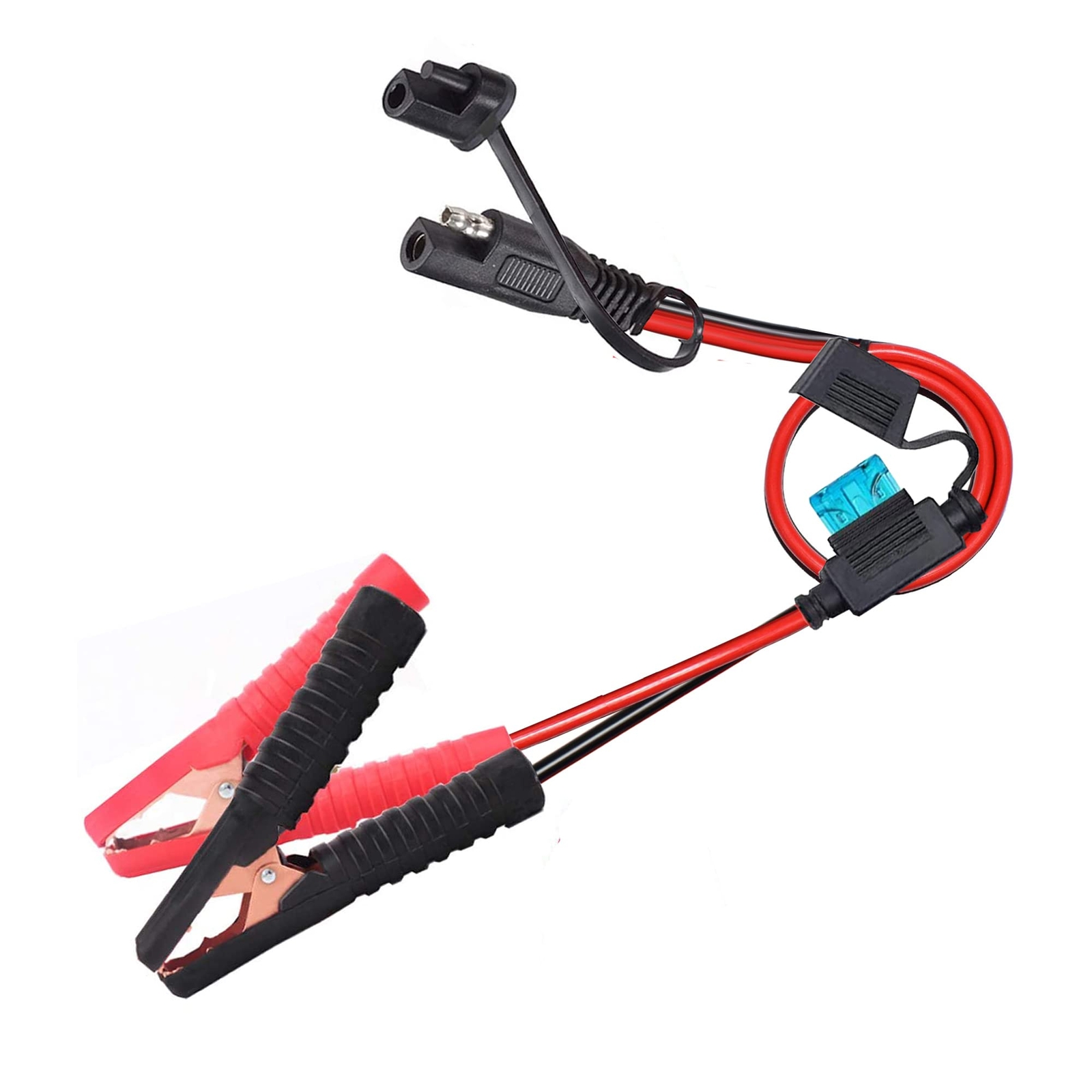 Battery Alligator Clip 10AWG SAE Quick Release Adapter Extension Charging Cable