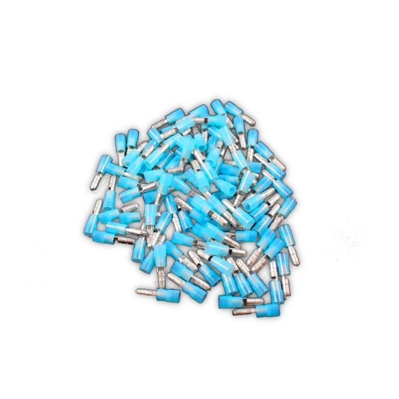 Install Bay BNMB 16/14 Gauge Blue Nylon Male Bullet Connector – Pack of 100