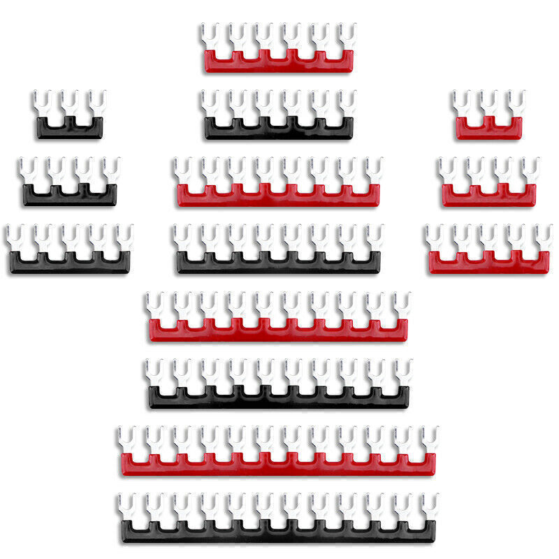 4/6/8/10P5/10 Set 600V 15A Dual Row Screw Terminal Block Terminal Barrier Strip
