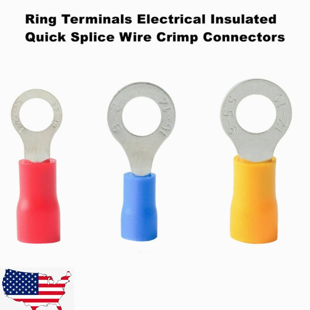 22-10AWG Terminals Electrical Insulated Quick Splice Wire Crimp Connectors
