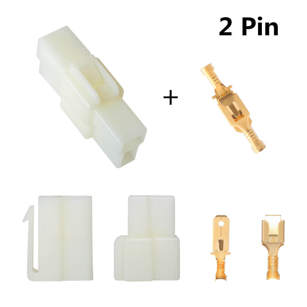 Multi-Connector Terminals 2/3/4/6/8 Pin Way Ca 6.3mm Plug Electrical Wiring