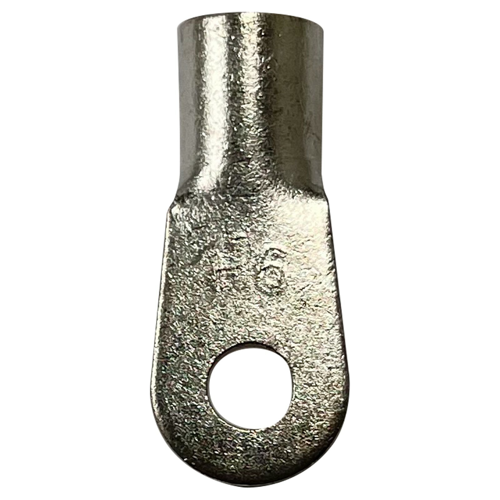 (25) Non-Insulated 6 Gauge #10 Ring Terminal Uninsulated Bare Wire Connector USA