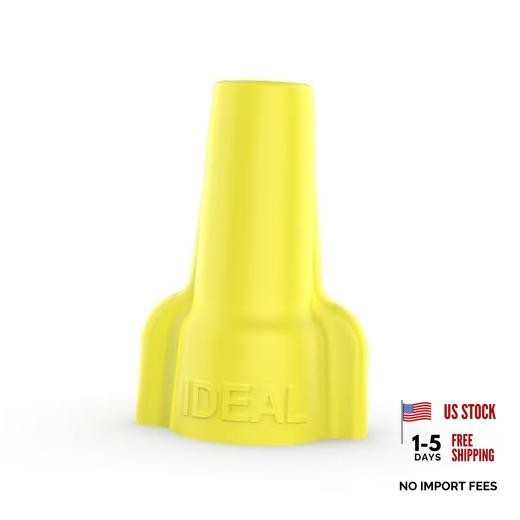 Ideal Electrical 30-451 Wing-Nut Wire Connectors Twist-On 600 V Yellow 100 /