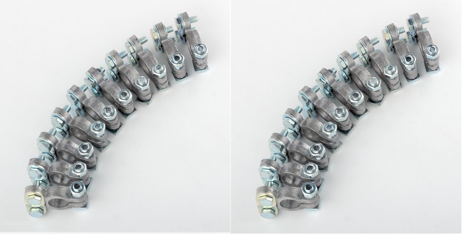 New Solid lead Universal Top Post Battery terminals fit to +/- Post 40/20/10/5pk