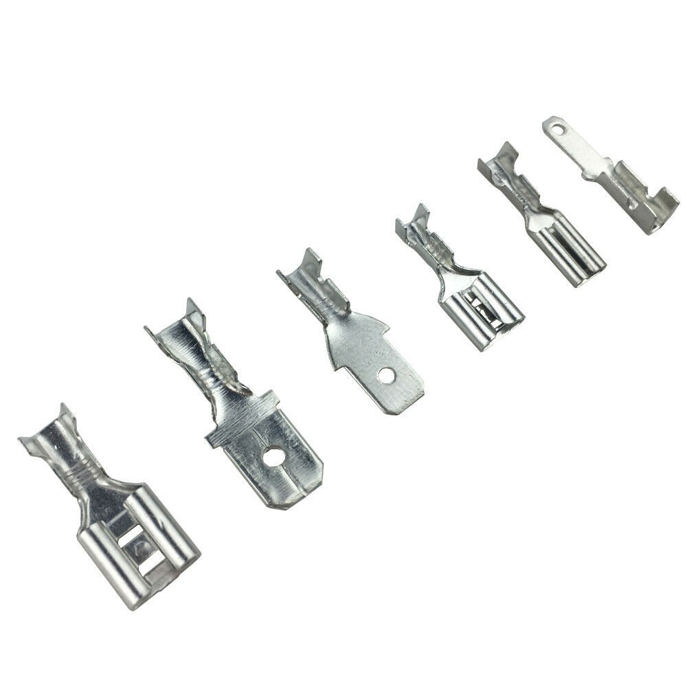 285PCS 2.8mm 4.8mm 6.3mm Female&Male Spade Terminal Wire Connector wit/Case Kits