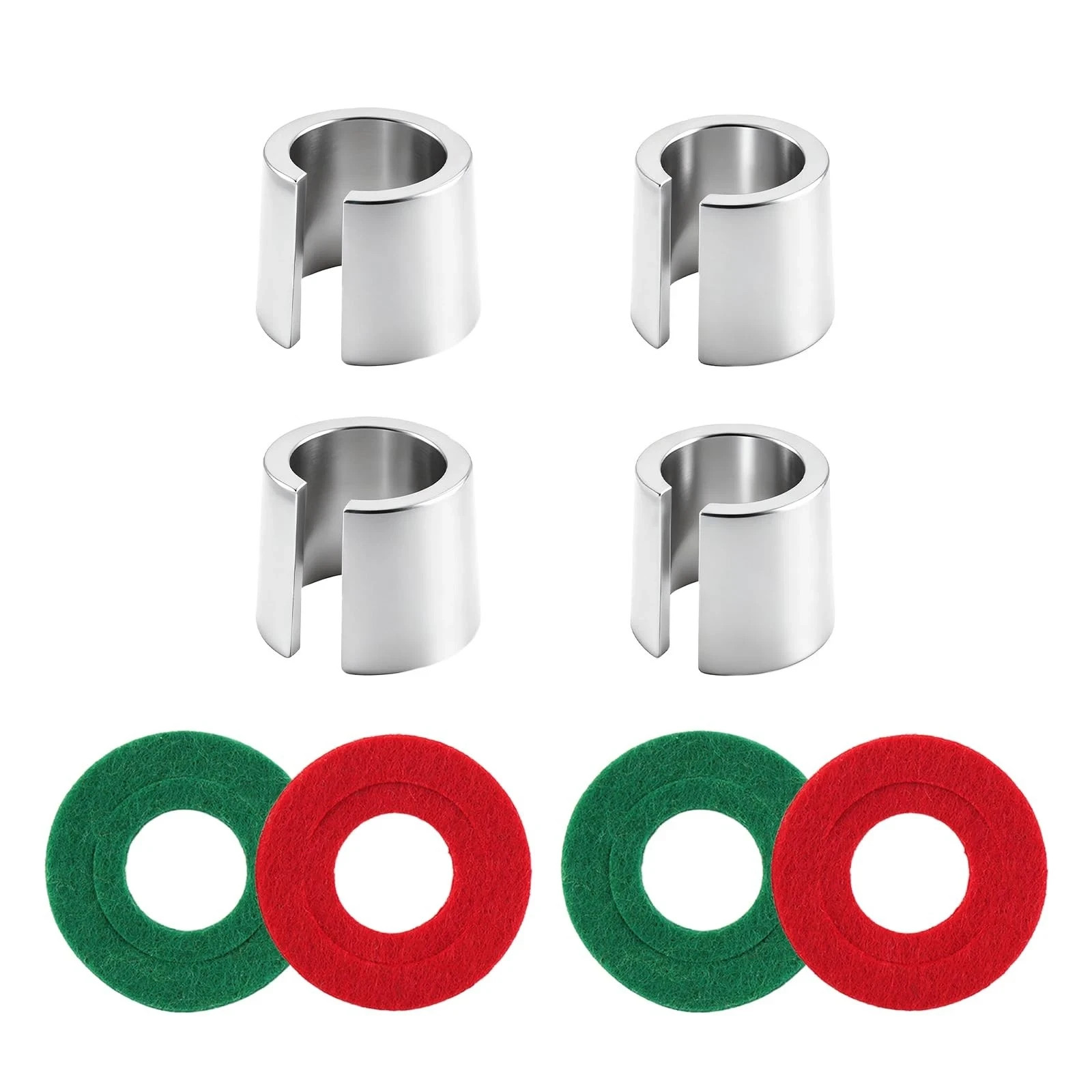 4PCS Battery Terminal Shim Set,Positive & Negative Battery Post Shims Kit wit…