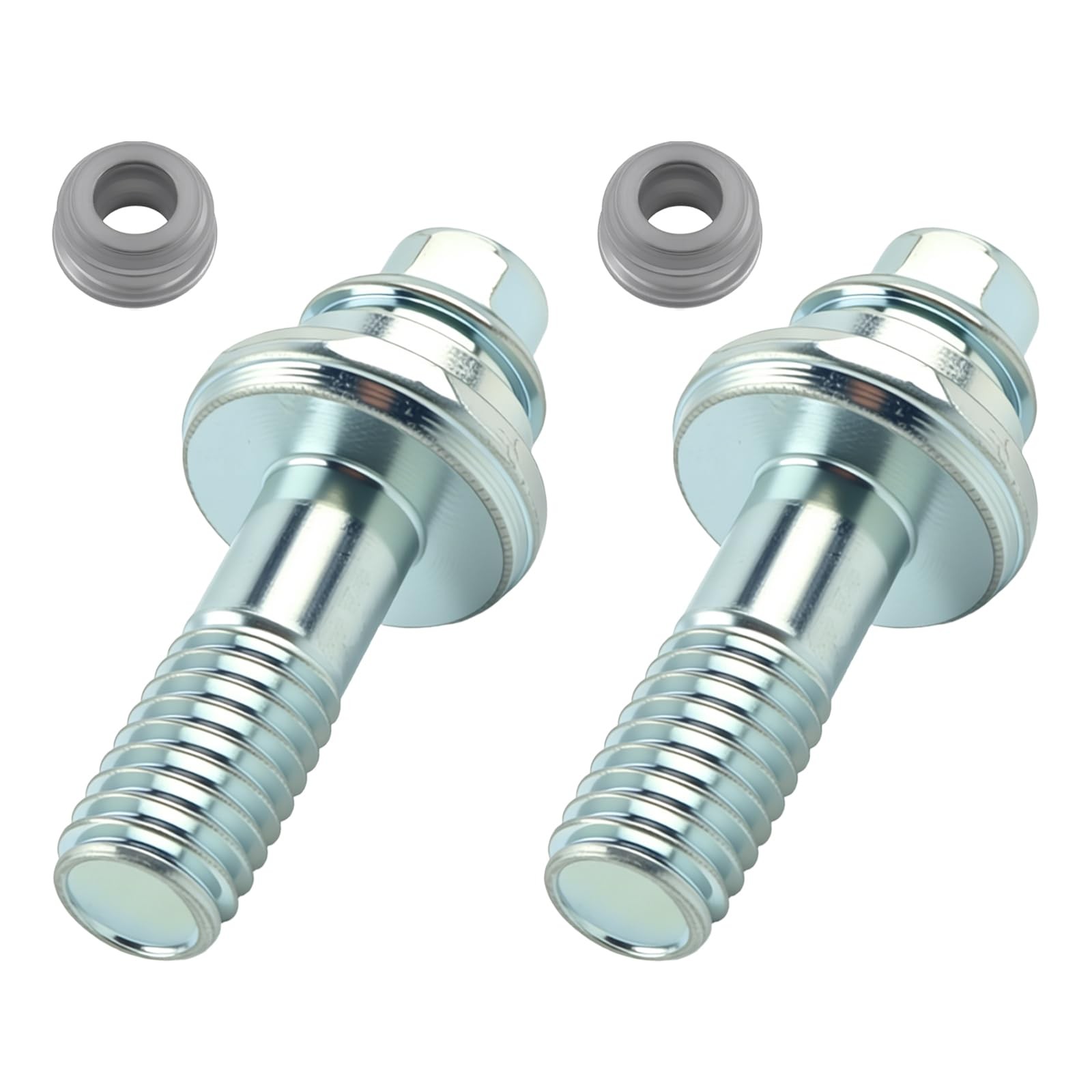 2 PCS 3/8″16 Side Post Battery Terminal Bolts Universal Car Extender Spacer