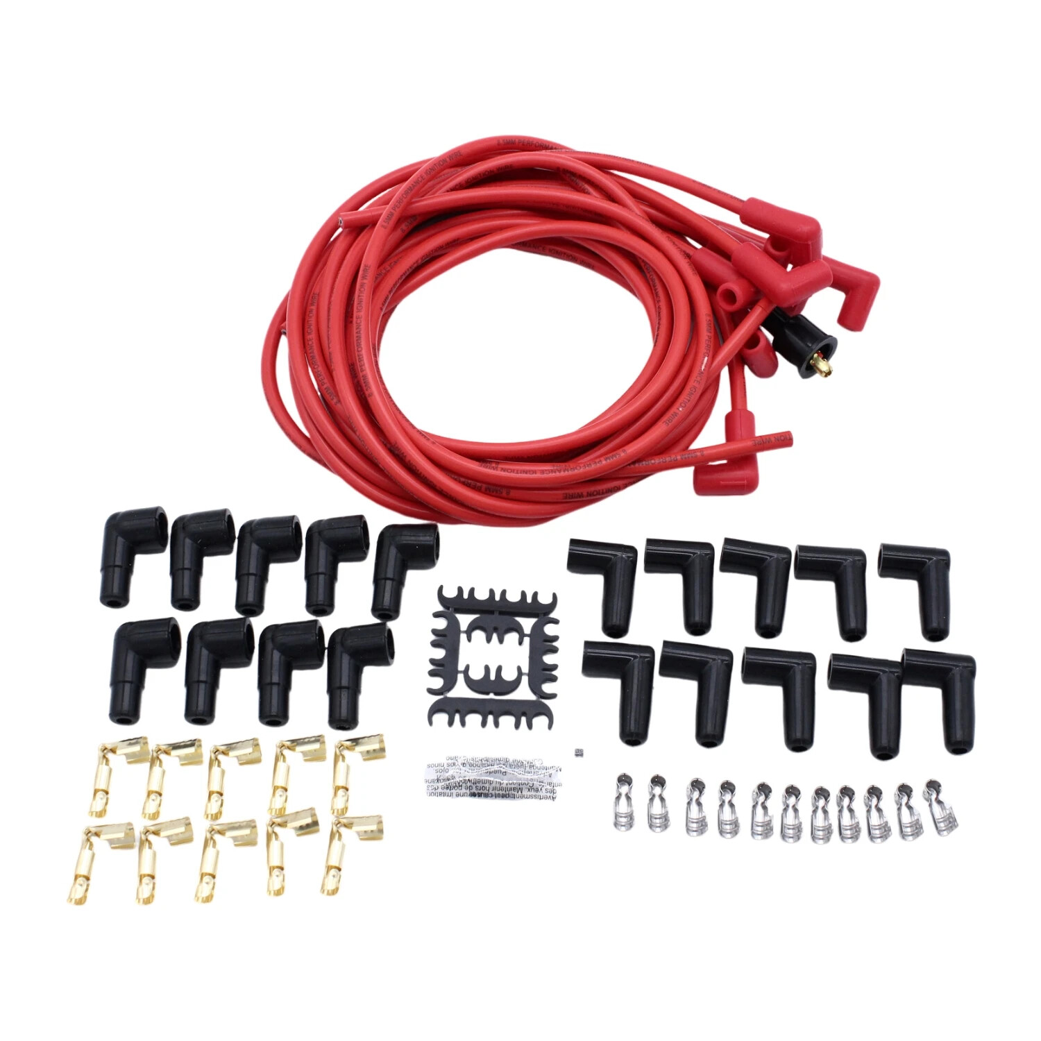 Accel Spark Plug Wire Set 4041R 8mm 90 Degree for Automotive Replacement Parts