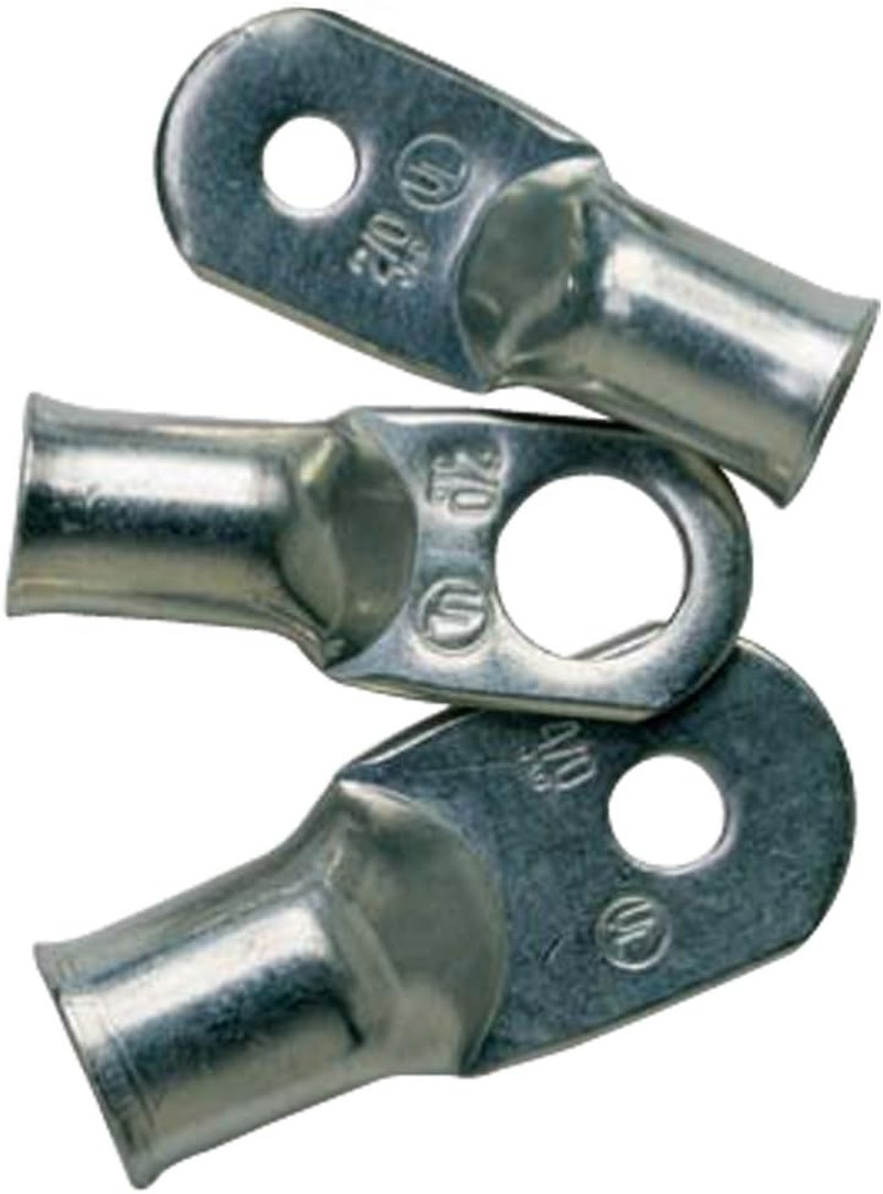 242726 Marine Grade Electrical Heavy Duty Tinned Copper Lugs (4/0-Gauge, Size 3/