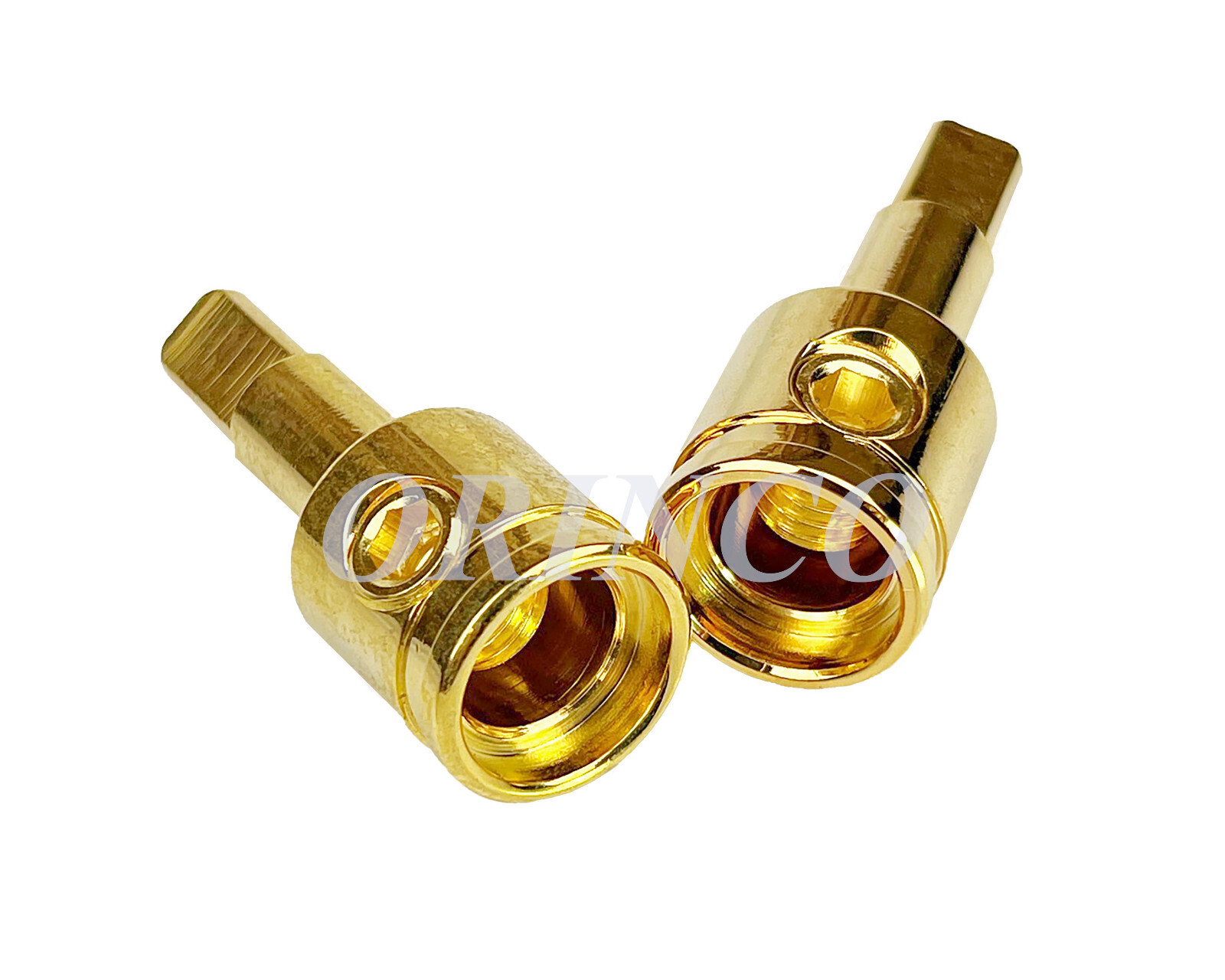 2pcs 1/0Ga. to 4Ga. Power or Ground Wire Reducer for Car Audio Installatation
