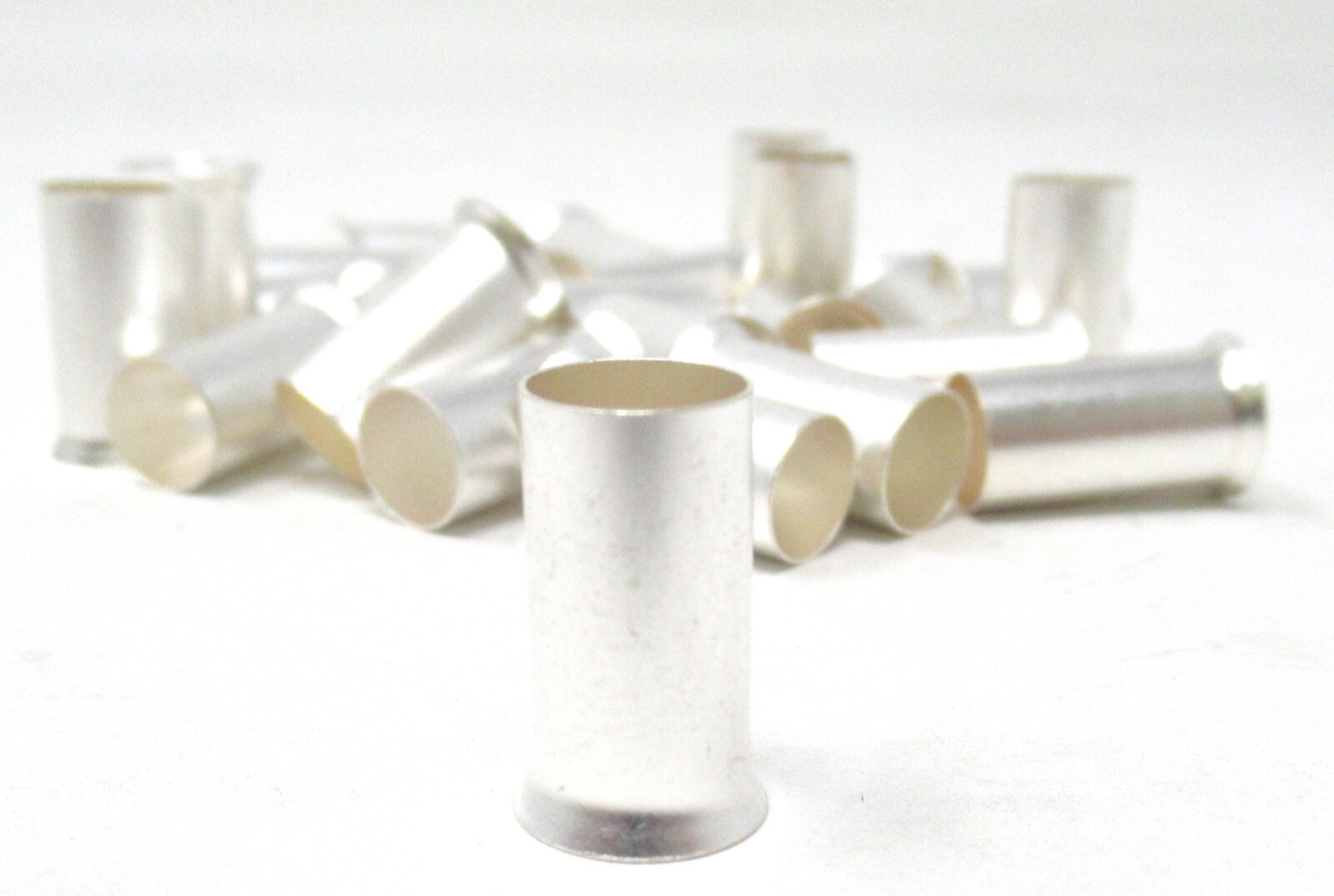 Sky High Car Audio 10PK 4 Gauge Uninsulated Wire Ferrules Crimp Copper Tinned