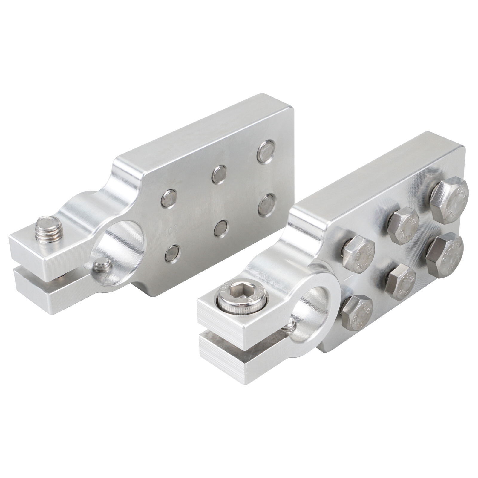 For SAE Post Style Flat Battery Terminal for Audio Modification Light Bar