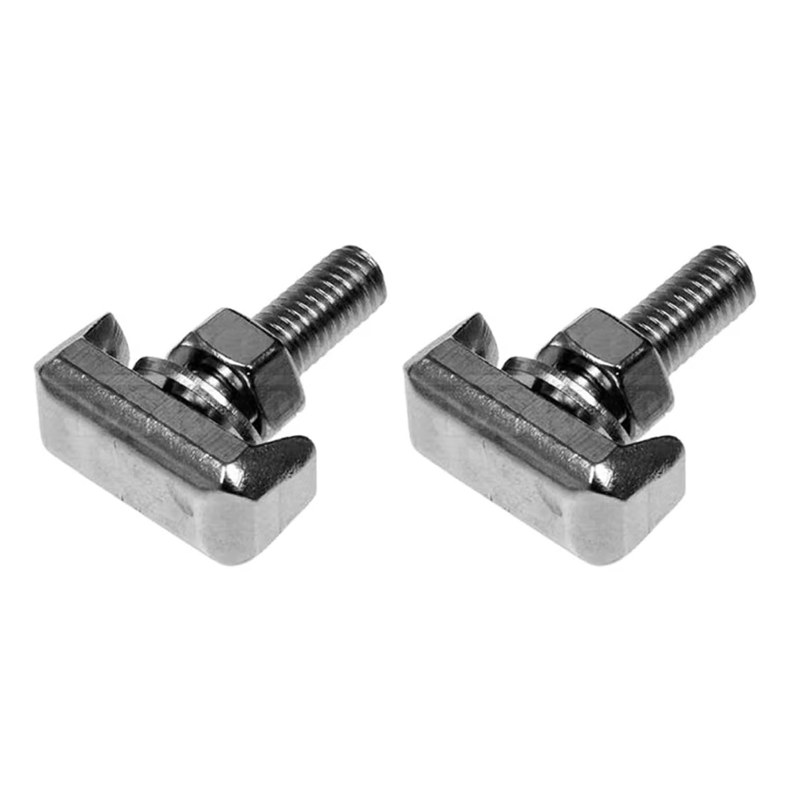 2PCS Battery Terminal T Bolt Kit Stainless Steel Cable Bolts Nuts Universal