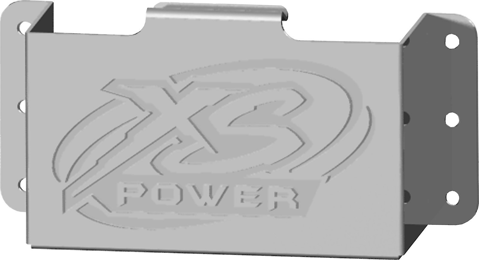 XS Power 510 375 Stamped Al. Side Mount Box no Window