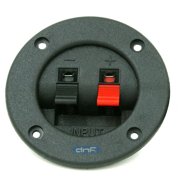 DNF 1 PCS SUBWOOFER SPEAKER ROUND BOX TERMINAL SPRING CUP PLATE CONNECTOR SUB