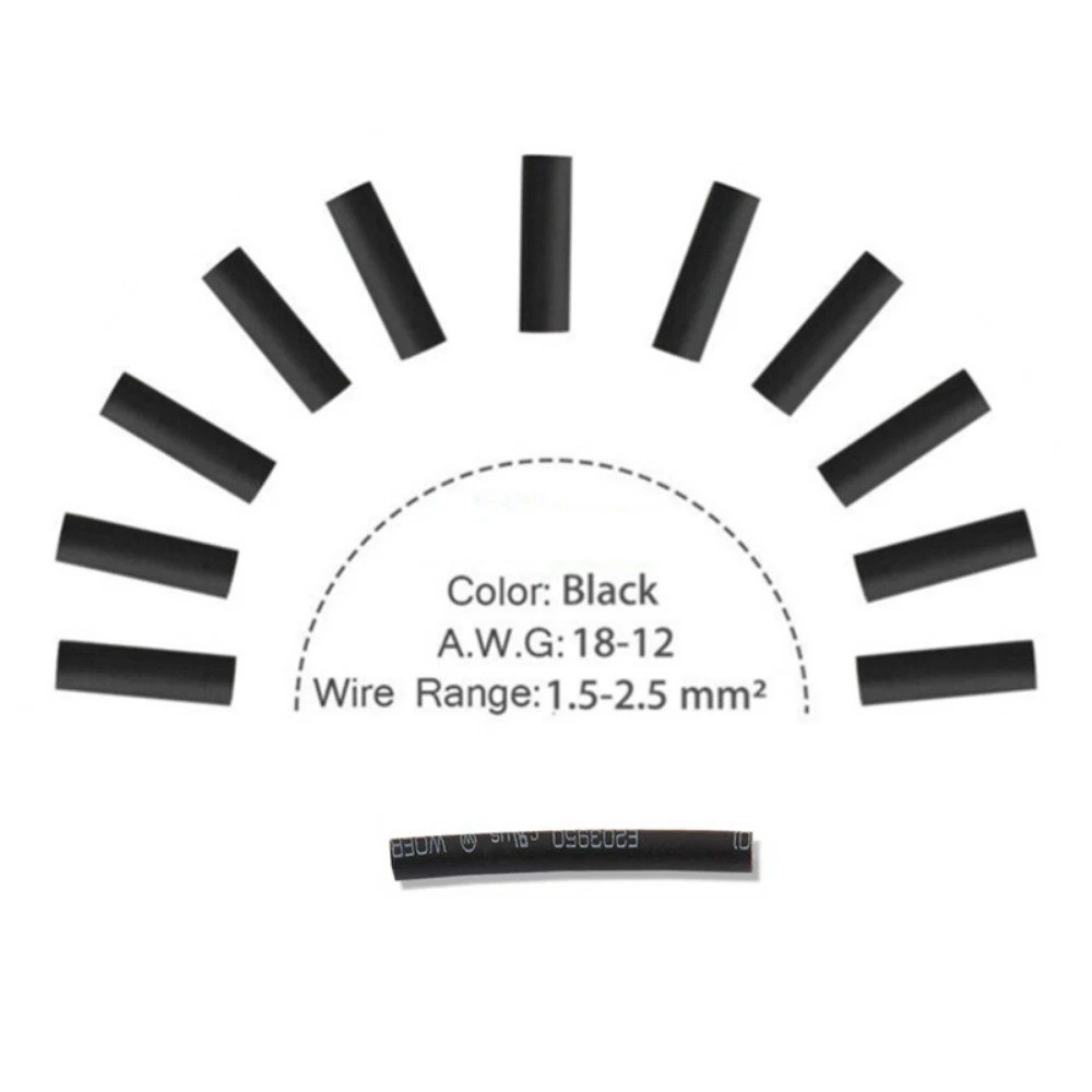 800Pcs Heat Shrink Solder Seal Connector Waterproof Butt Joint Wire Terminal Kit